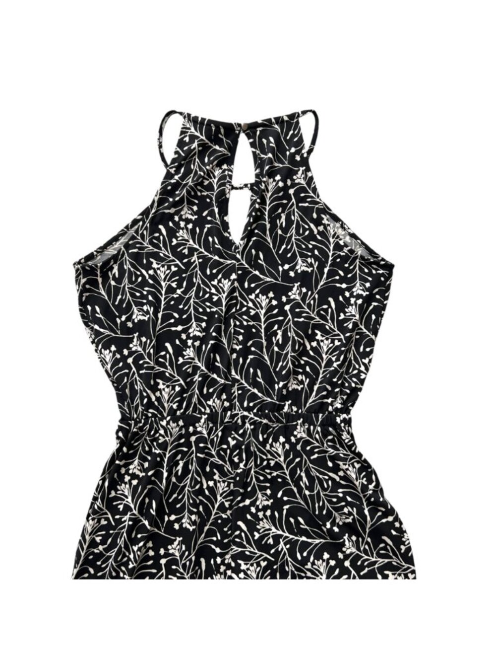 41 Hawthorn Floral Print Jersey Jumpsuit Black White Size Small Petite NWT - Picture 8 of 13
